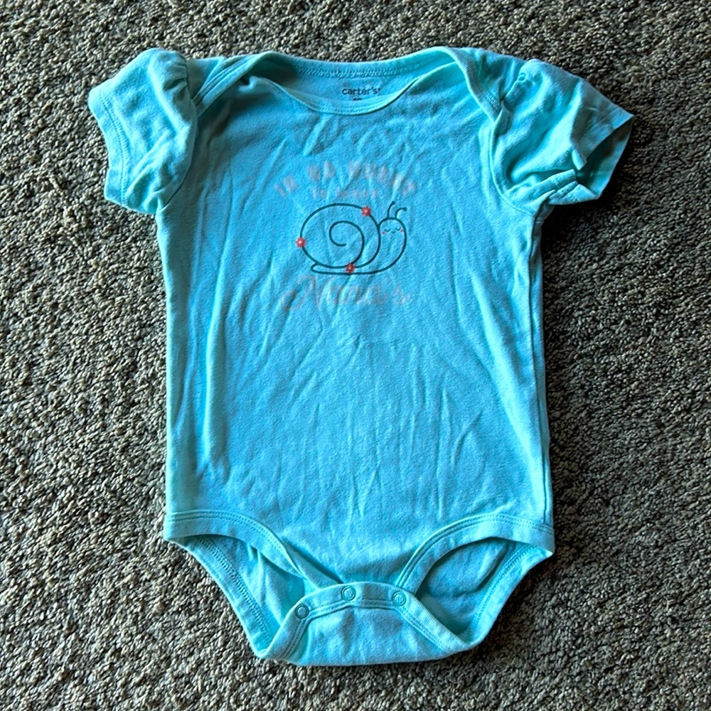 Blue onesie